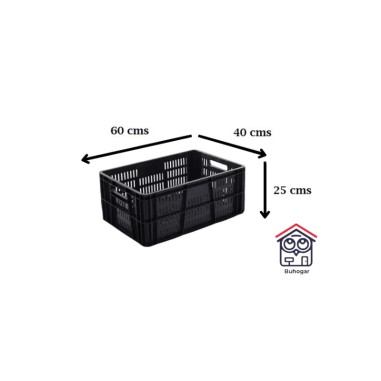 Canastilla Plástica Nueva Plana...