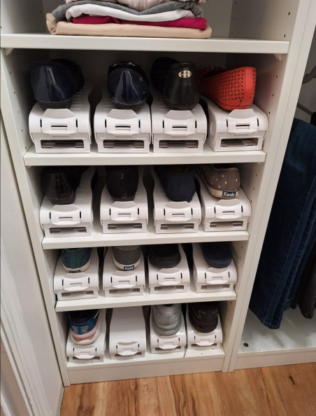 Zapatero Organizador de calzado set x 24 und blanco