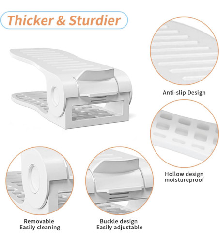 Zapatero Organizador de calzado set x 40 und blanco