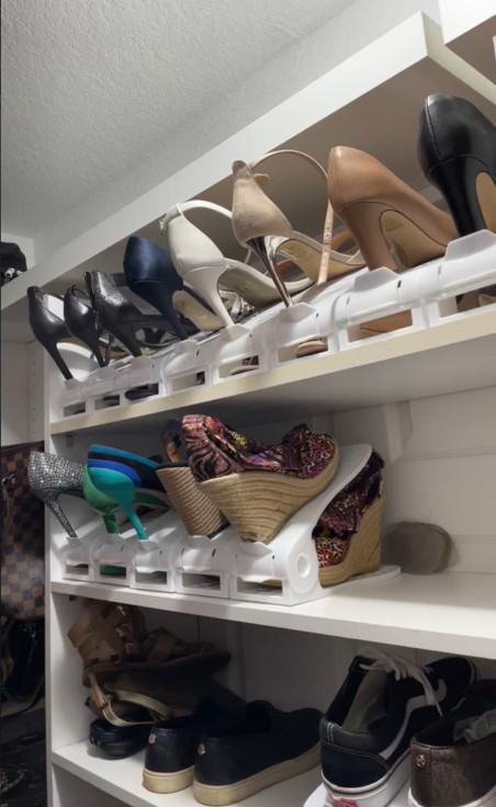 Zapatero Organizador de calzado set x 40 und blanco