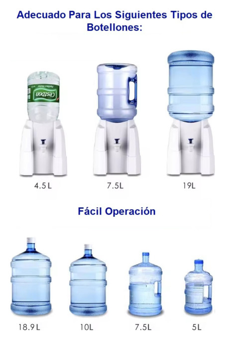 Dispensador soporte para botellon de agua