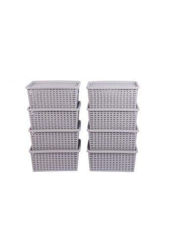 Cesta Canasta Caja Set X 6...