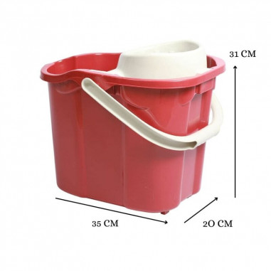 Balde Escurridor Trapero 12 litros