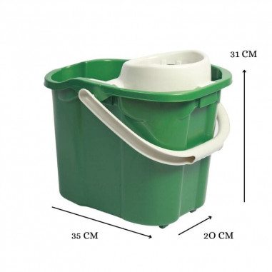 Balde Escurridor Trapero 12 litros