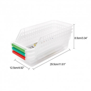 Organizador Para Nevera Cajón x4 Uni